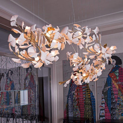 Gingko Candelabrum Chandelier E