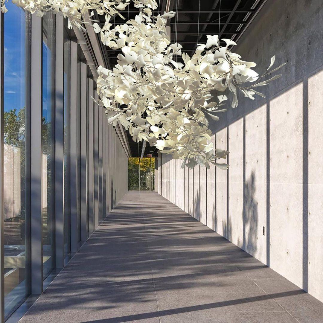 Gingko Candelabrum Chandelier E