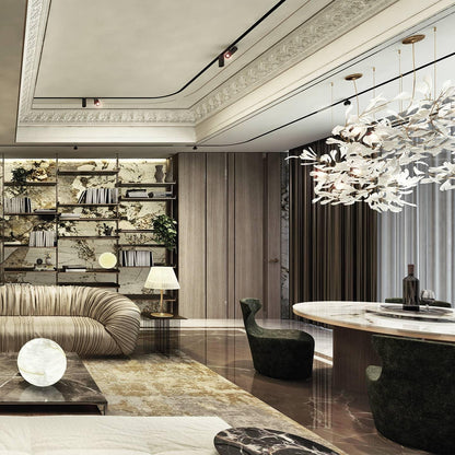 Gingko Candelabrum Chandelier E