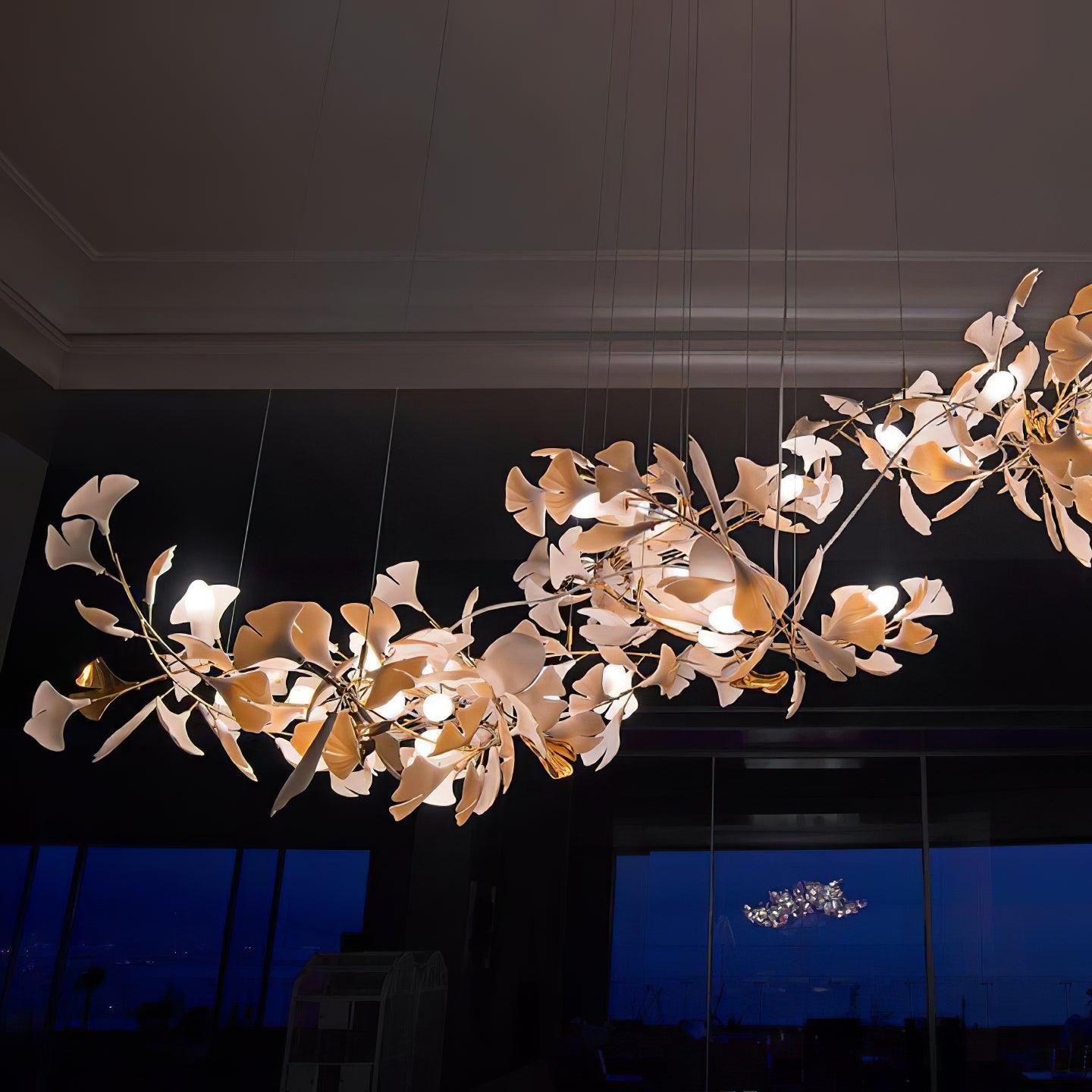 Gingko Candelabrum Chandelier E