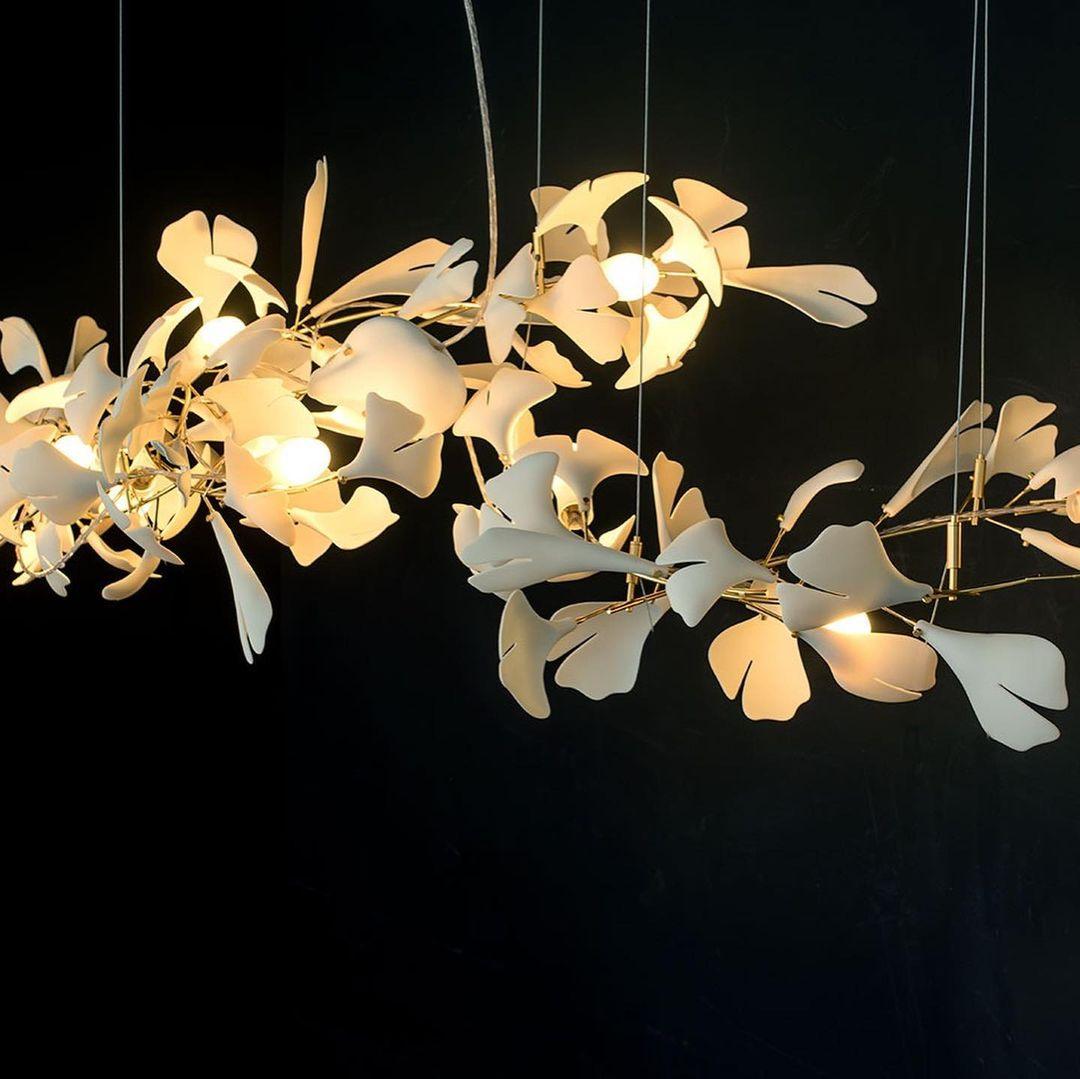 Gingko Candelabrum Chandelier E