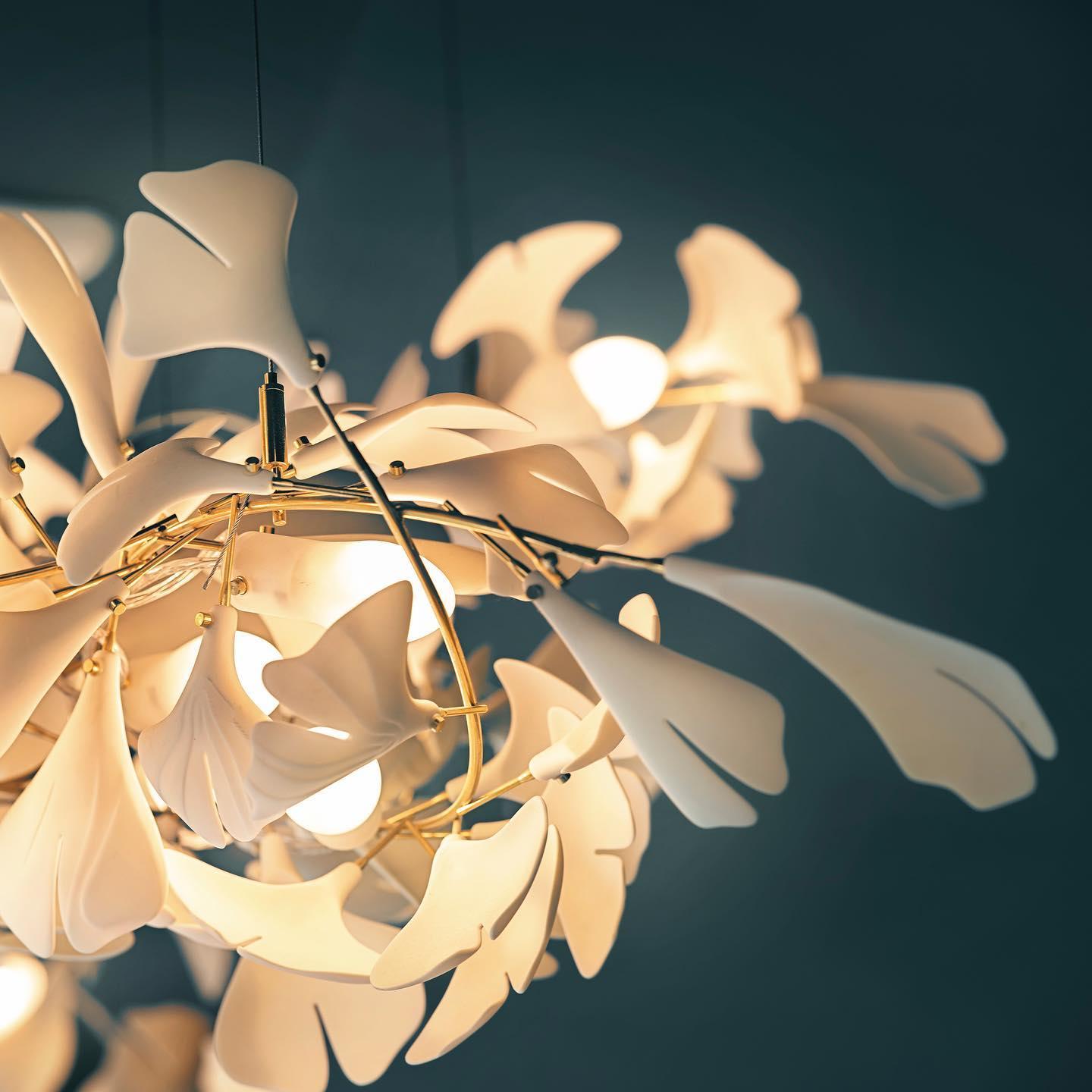Gingko Candelabrum Chandelier E
