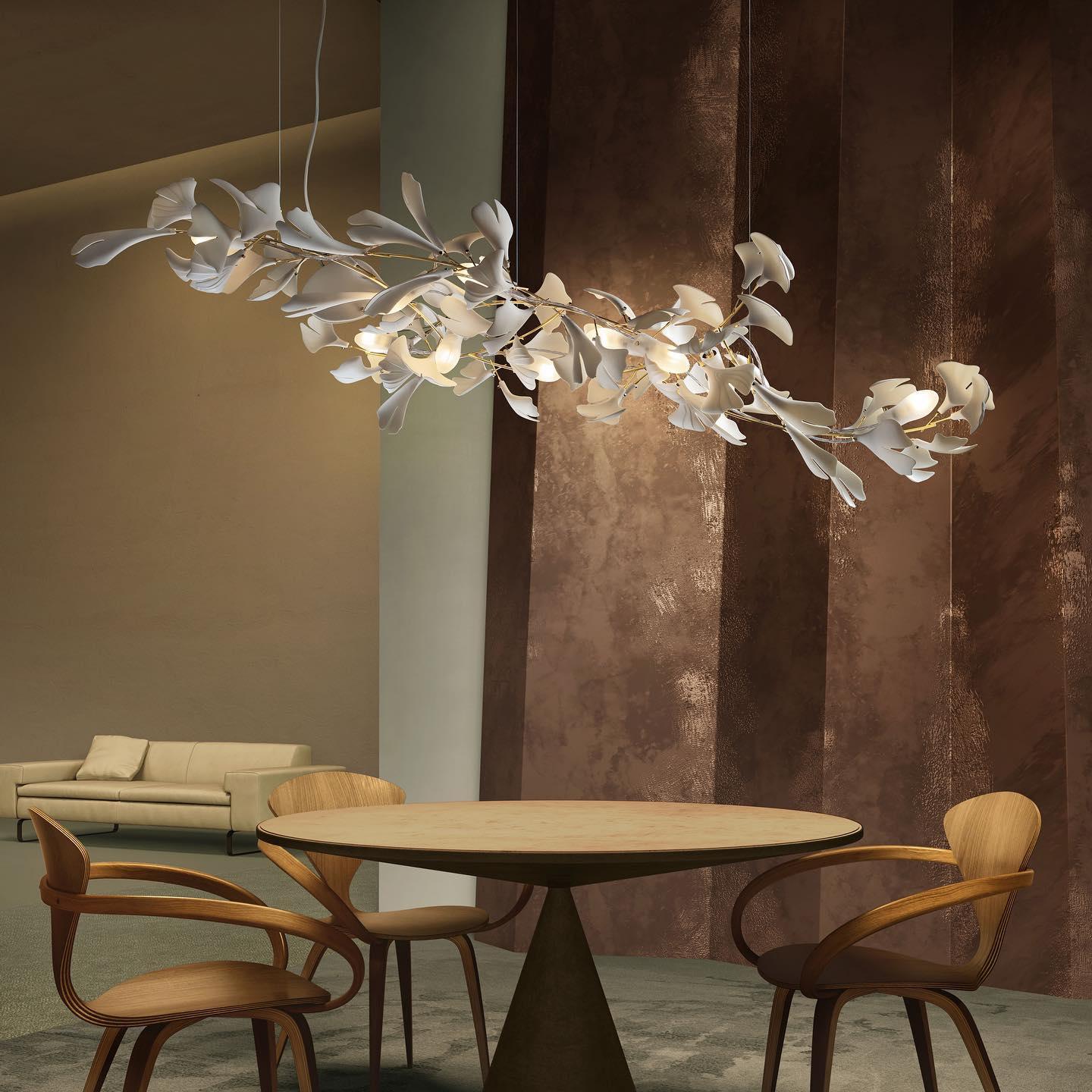 Gingko Candelabrum Chandelier E