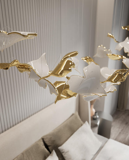 Ginkgo Tree Crown Chandelier