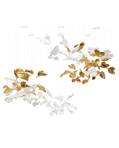 Ginkgo Tree Crown Chandelier