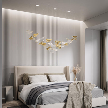 Ginkgo Tree Crown Chandelier