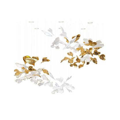 Ginkgo Tree Crown Chandelier