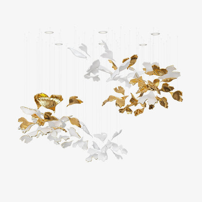 Ginkgo Tree Crown Chandelier
