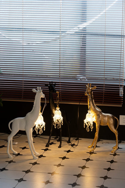 Giraffe Royale Sculpture Floor Lamp