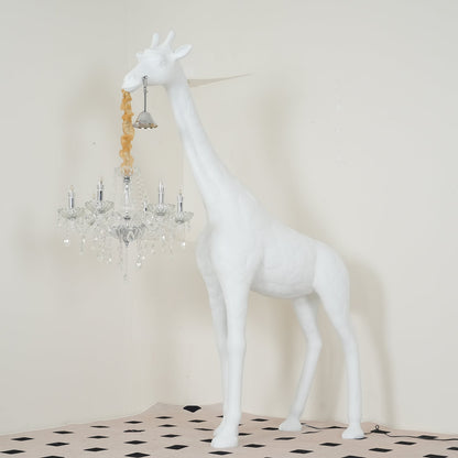 Giraffe Sculpture Free-standing Lamp Floor Lamp