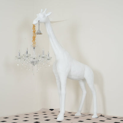 Giraffe Sculpture Free-standing Lamp Floor Lamp