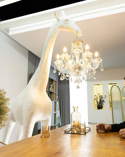 Giraffe Sculpture Free-standing Lamp Floor Lamp