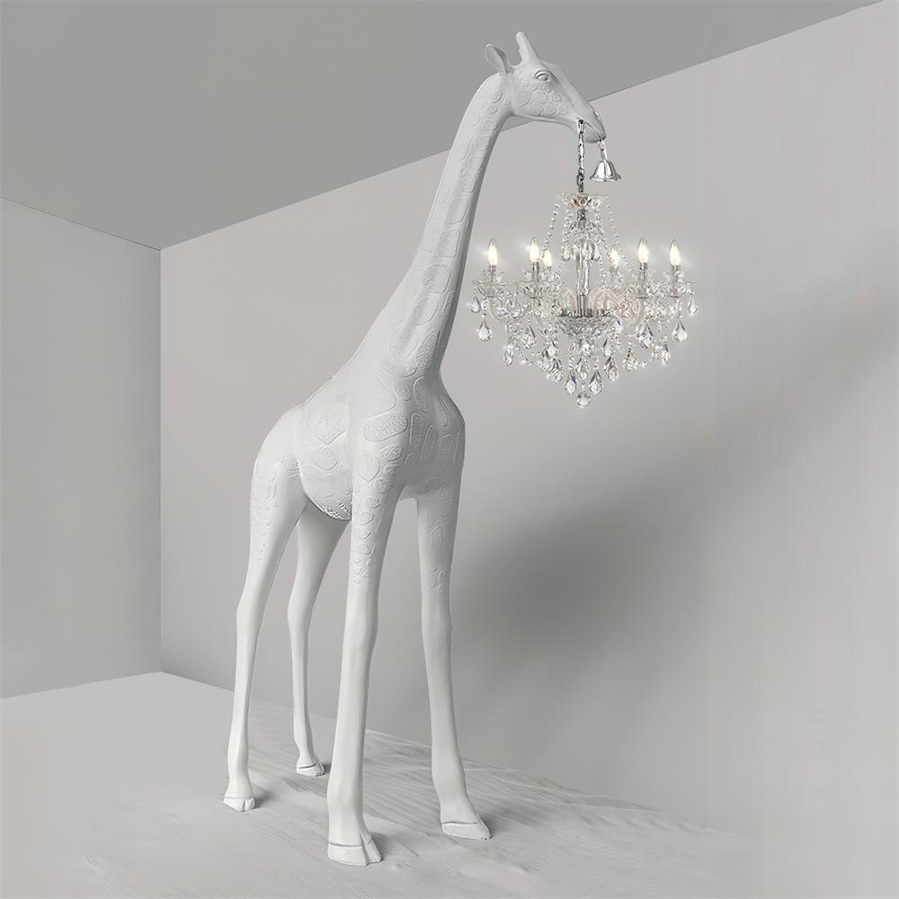 Giraffe Sculpture Free-standing Lamp Floor Lamp