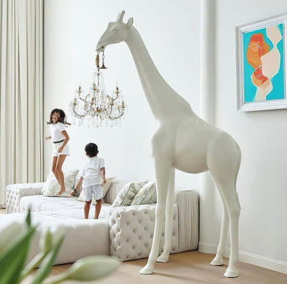 Giraffe Sculpture Free-standing Lamp Floor Lamp