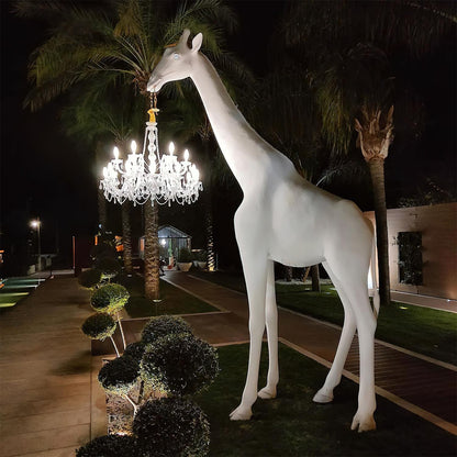 Giraffe Sculpture Free-standing Lamp Floor Lamp