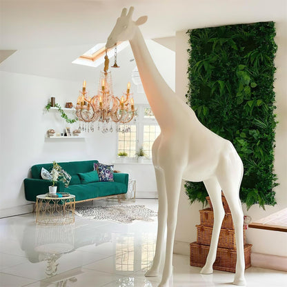 Giraffe Sculpture Free-standing Lamp Floor Lamp