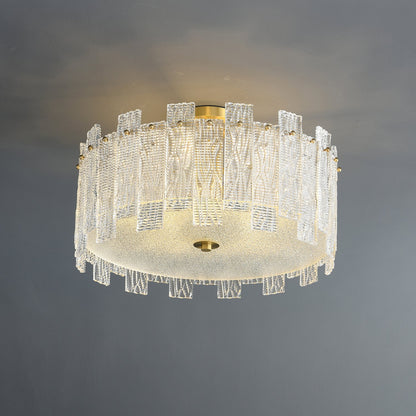 Glacier Cascade Ceiling Light