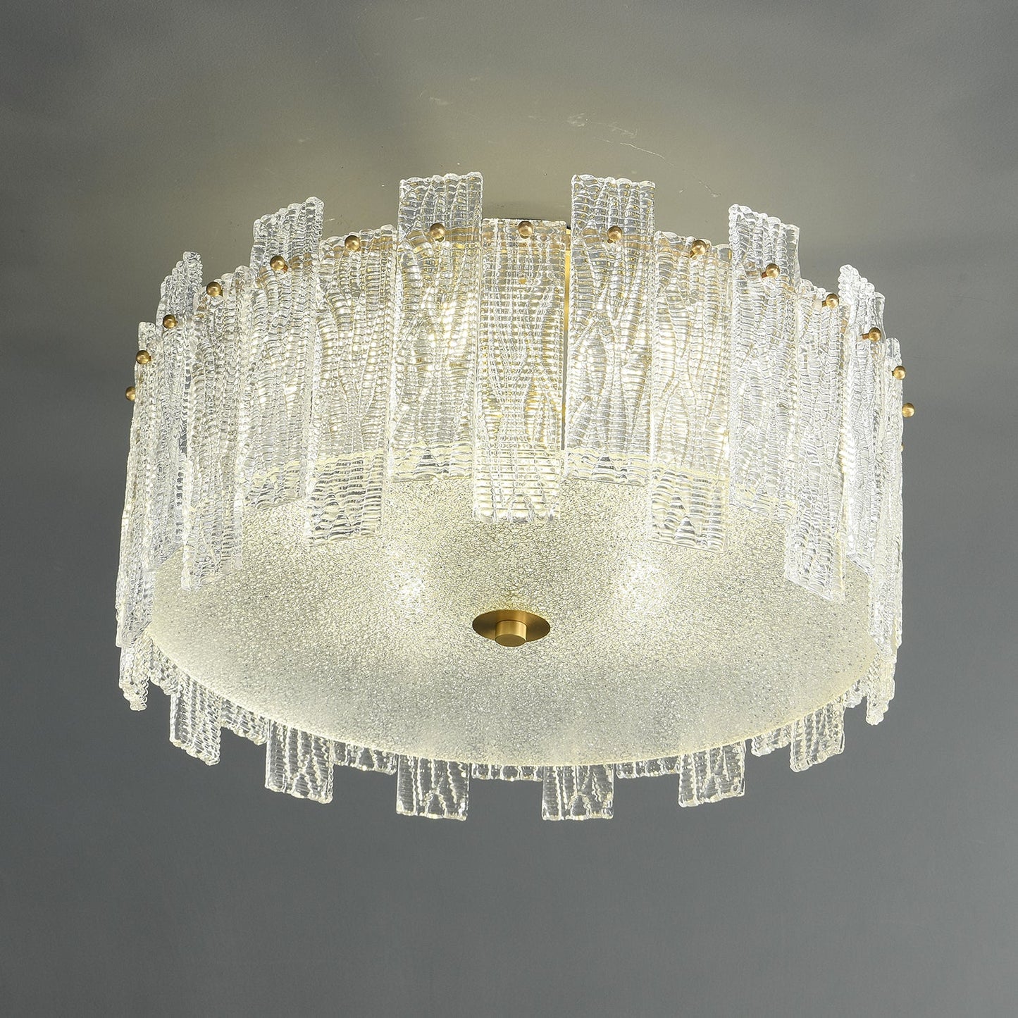 Glacier Cascade Ceiling Light