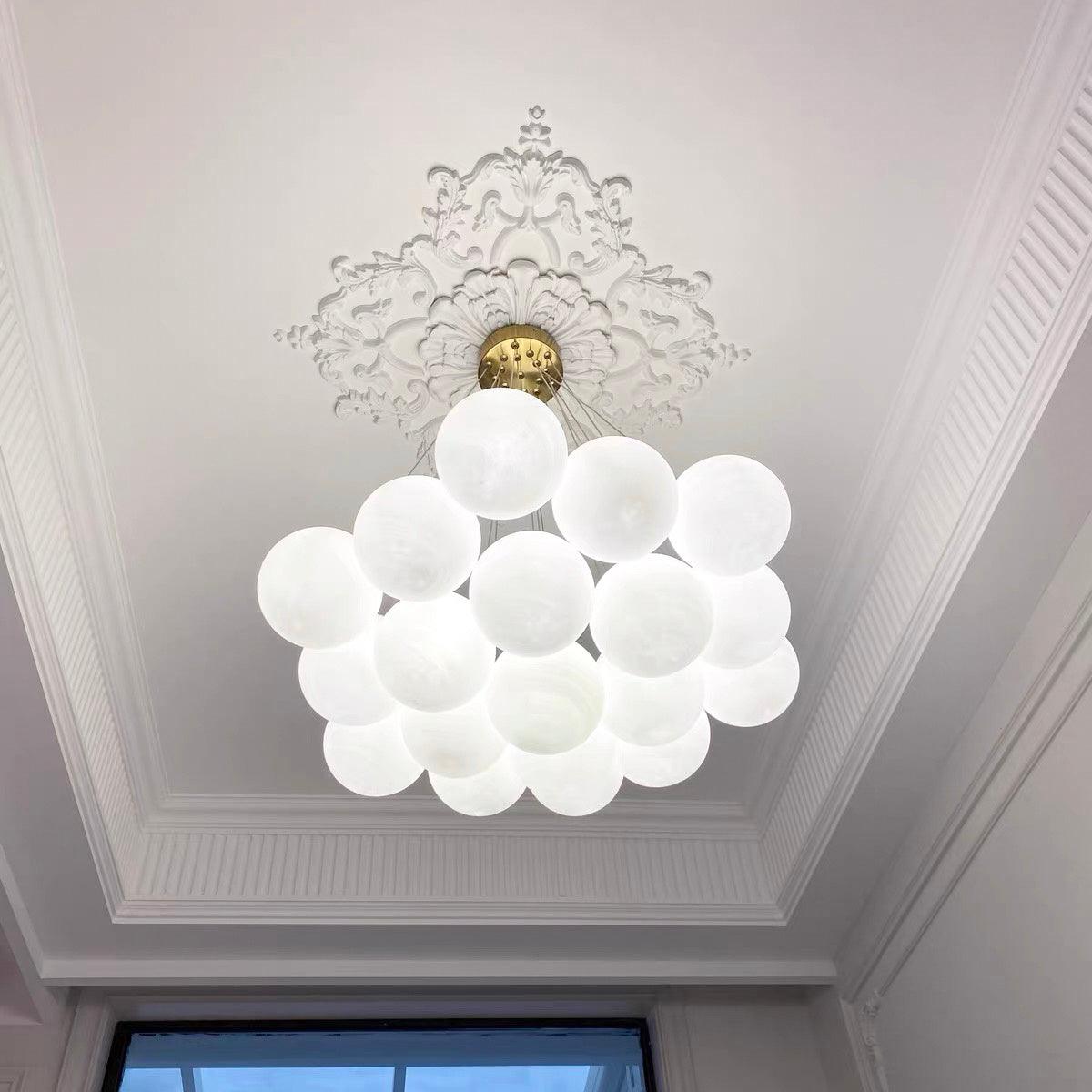 Glass Cluster Pendant light Chandelier