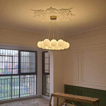 Glass Cluster Pendant light Chandelier