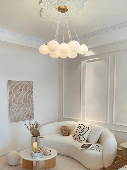 Glass Cluster Pendant light Chandelier