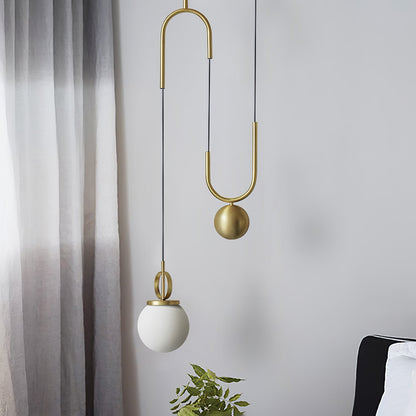 Glass Ball Drop light Pendant Lamp