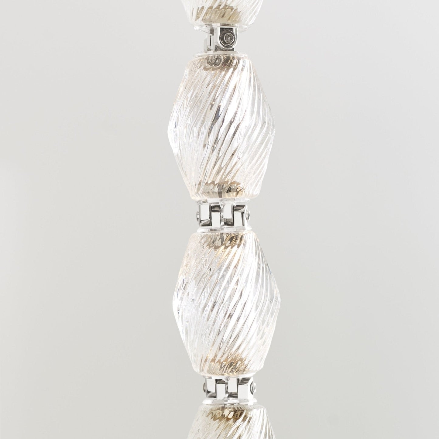 Glass Chain Chandelier