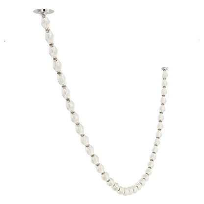 Glass Chain Chandelier