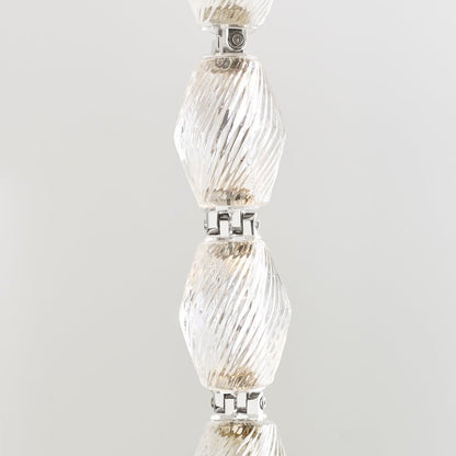 Glass Chain Chandelier