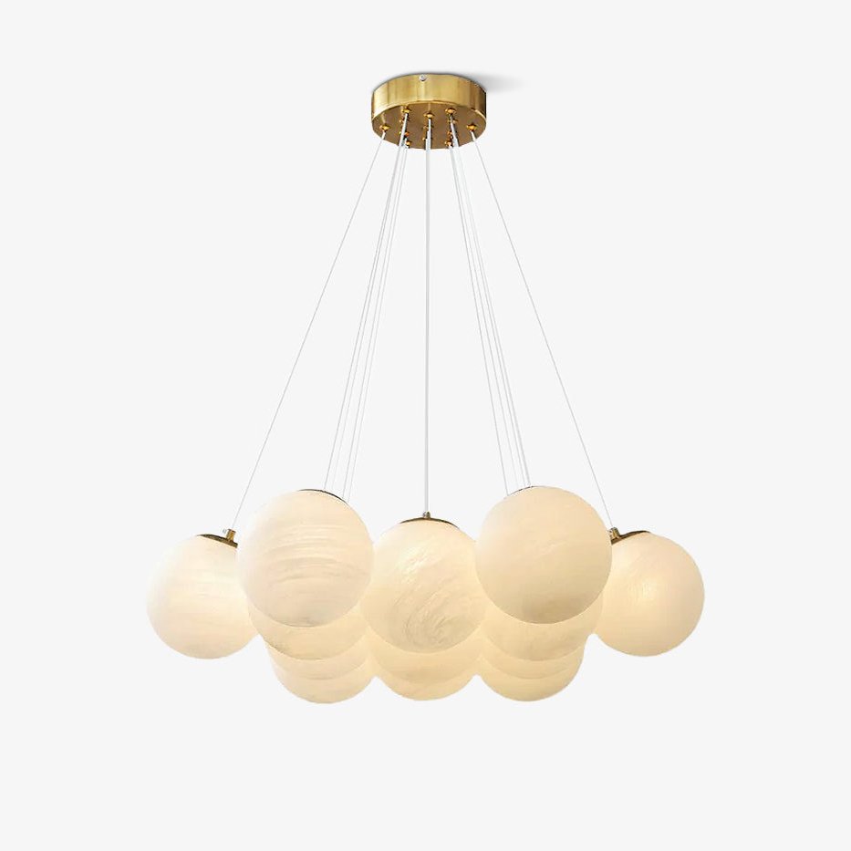 Glass Cluster Pendant light Chandelier