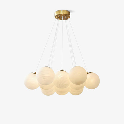 Glass Cluster Pendant light Chandelier