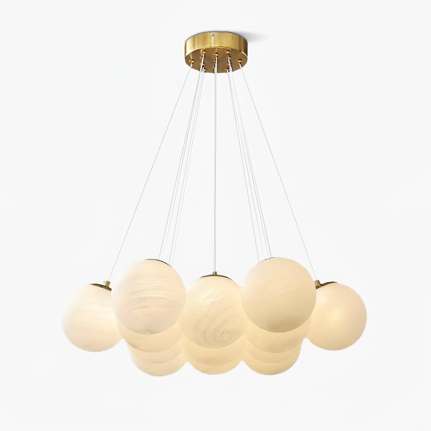 Glass Cluster Pendant light Chandelier