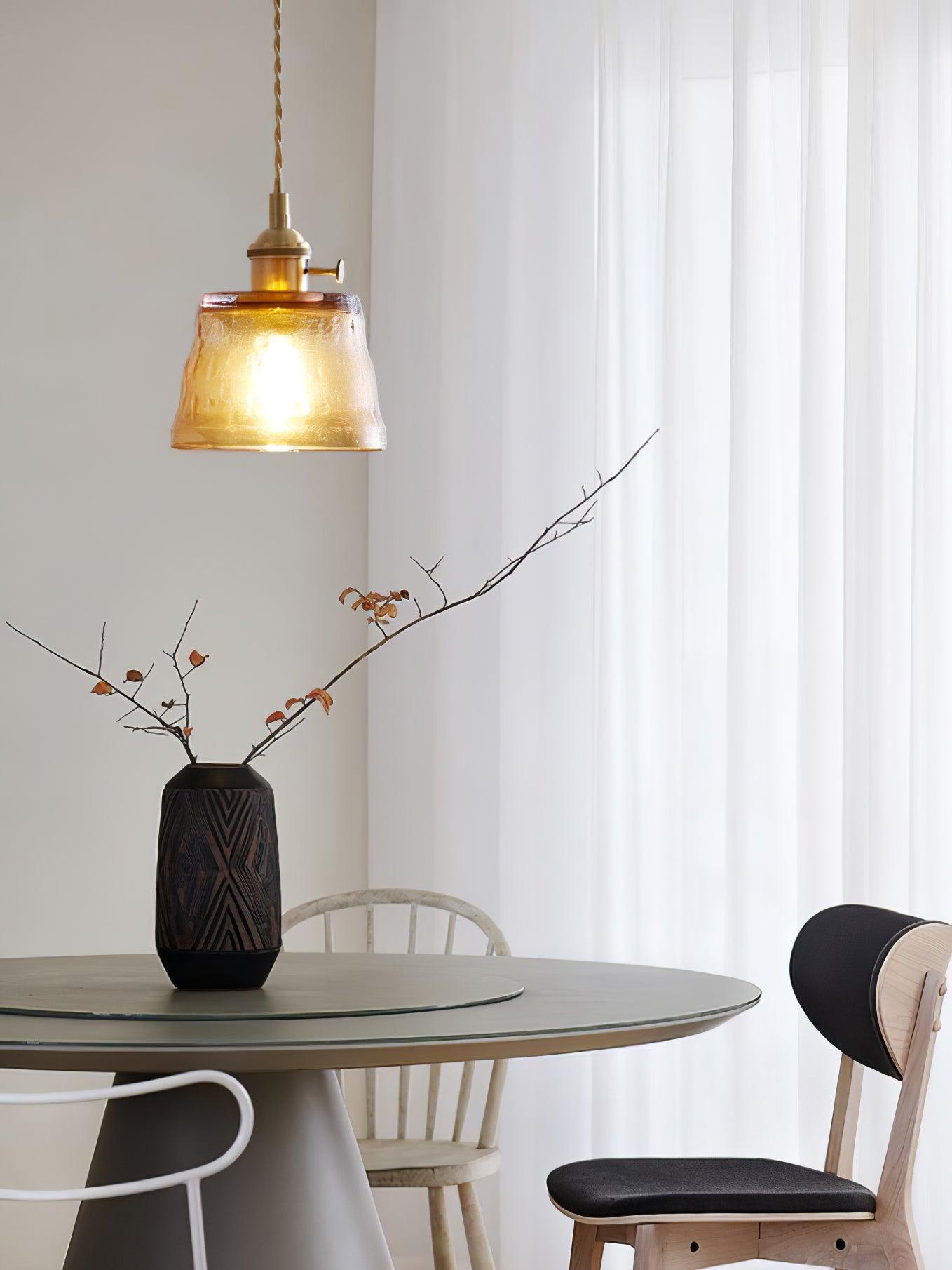 Glass Cup Hanging light Pendant Lamp