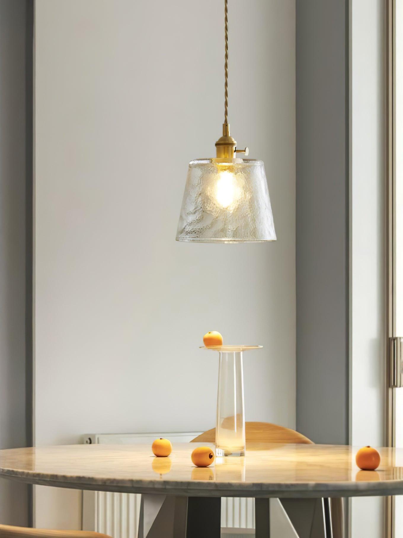 Glass Cup Hanging light Pendant Lamp