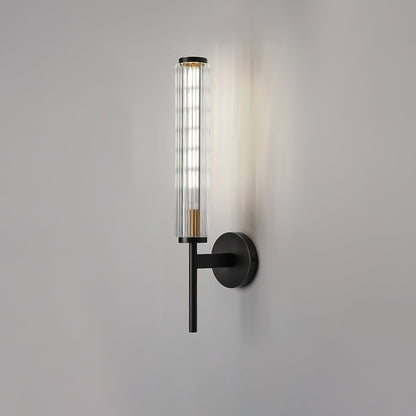 Glass Linear Brass Wall light fixture Wall Light