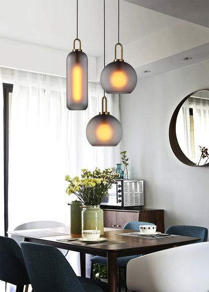 Pendulum Glass Droplight Pendant Lamp