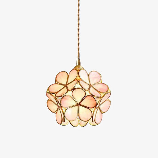 Glass Petal Drop light Pendant Light