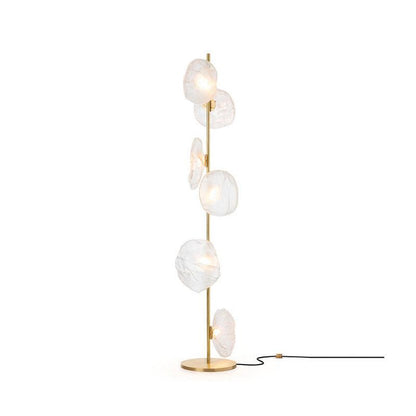 Glass Mesh Petals Floor-mounted Lamp Floor Lamp