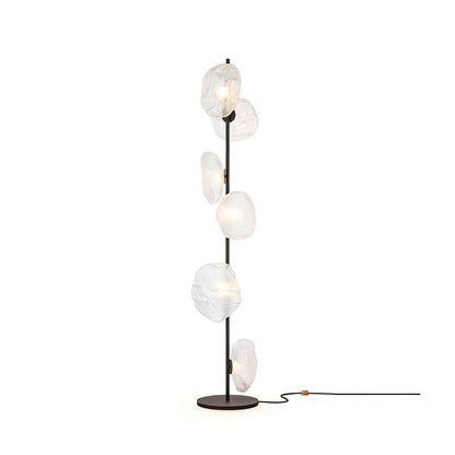 Glass Mesh Petals Floor-mounted Lamp Floor Lamp