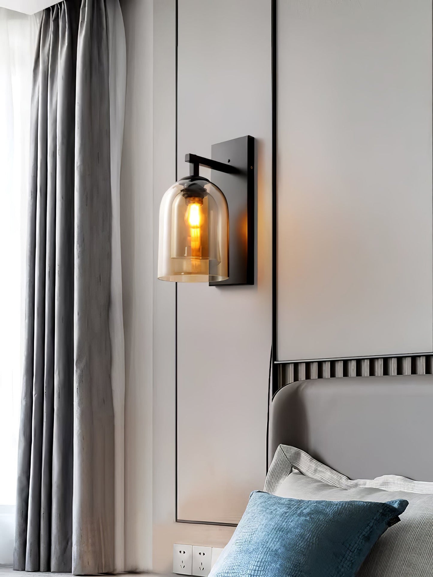 Glass Tubular Wall-mounted lamp Wall Lamp