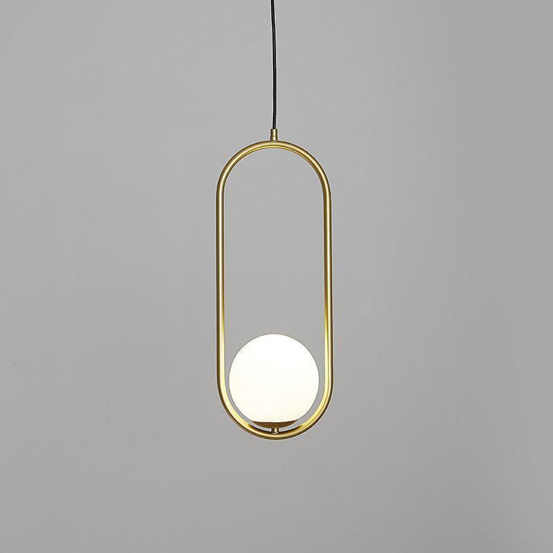 Mila Brass Ceiling light fitting Pendant Swag Light