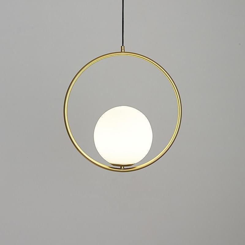 Mila Brass Drop light Pendant Light