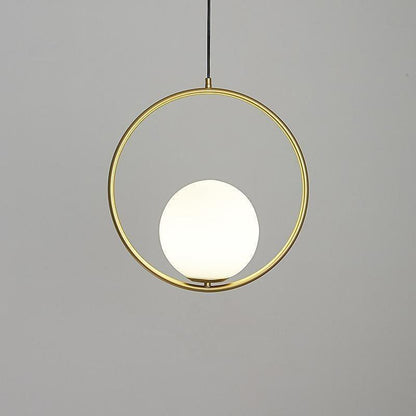 Mila Brass Drop light Pendant Light