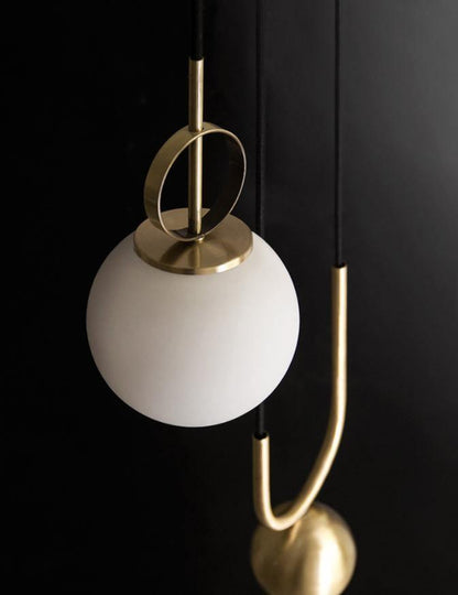 Glass Ball Drop light Pendant Lamp