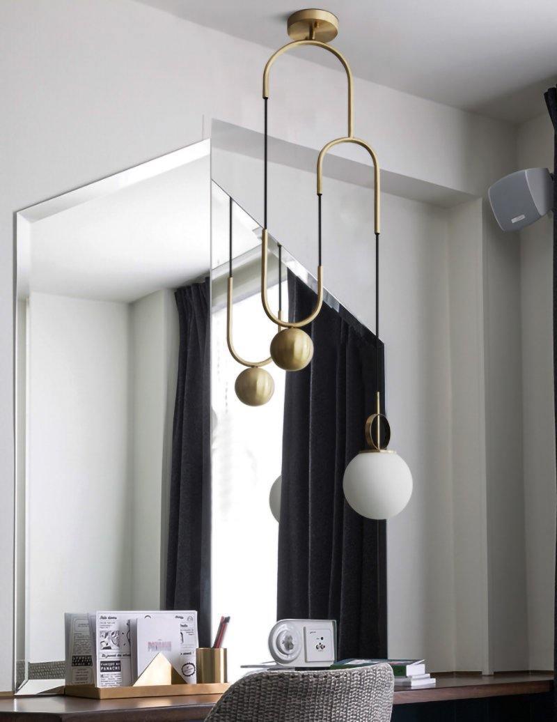 Glass Ball Drop light Pendant Lamp