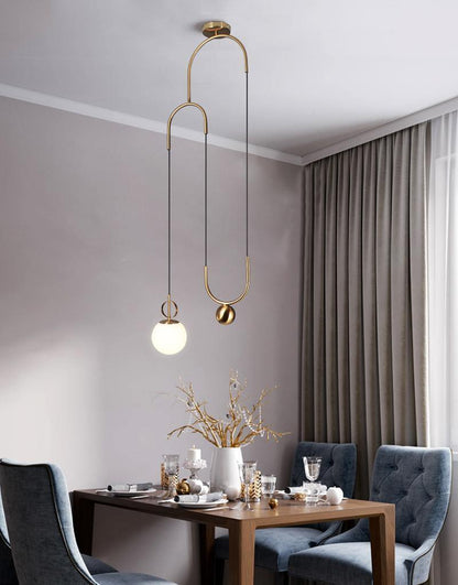 Glass Ball Drop light Pendant Lamp