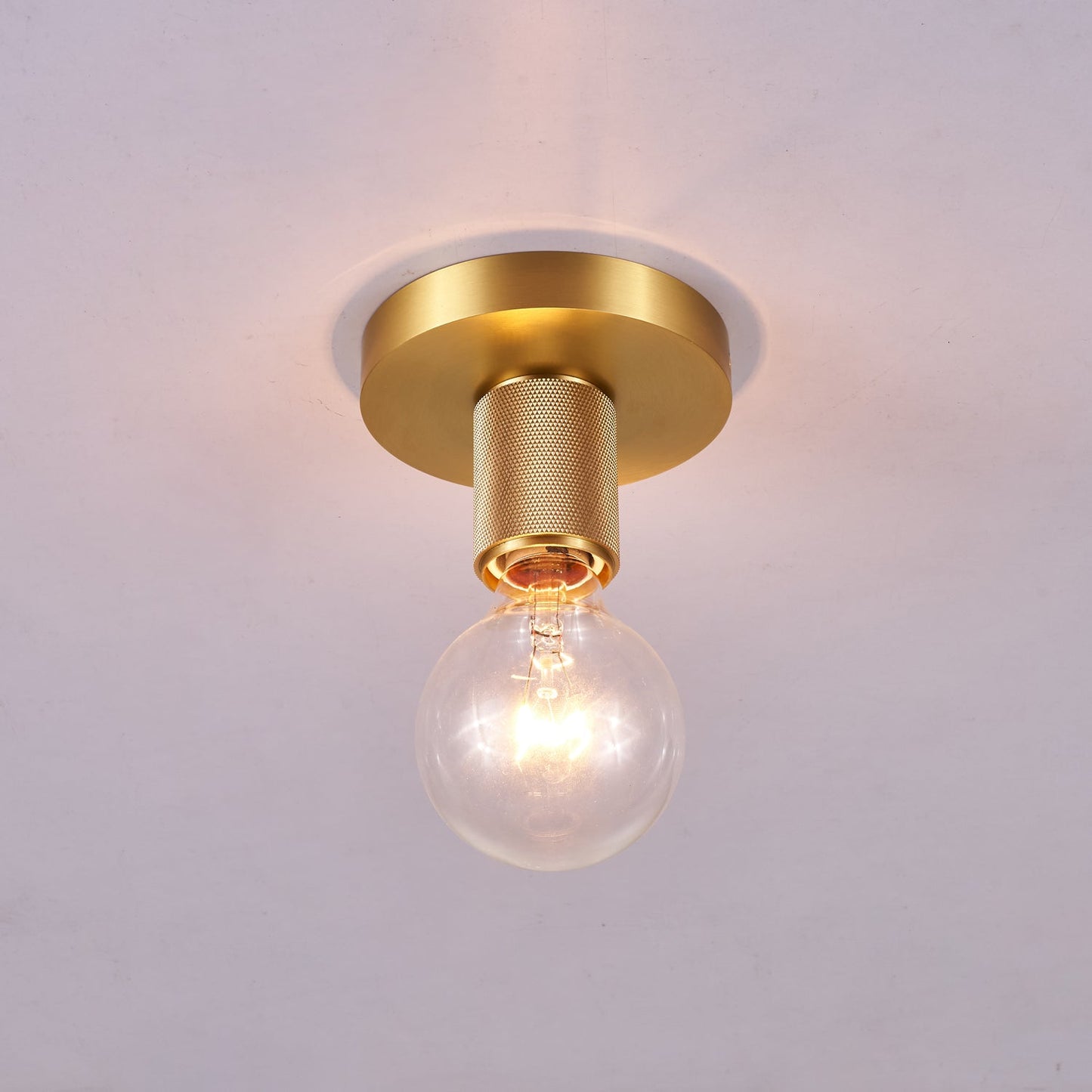 Gleam Brass Ceiling Light