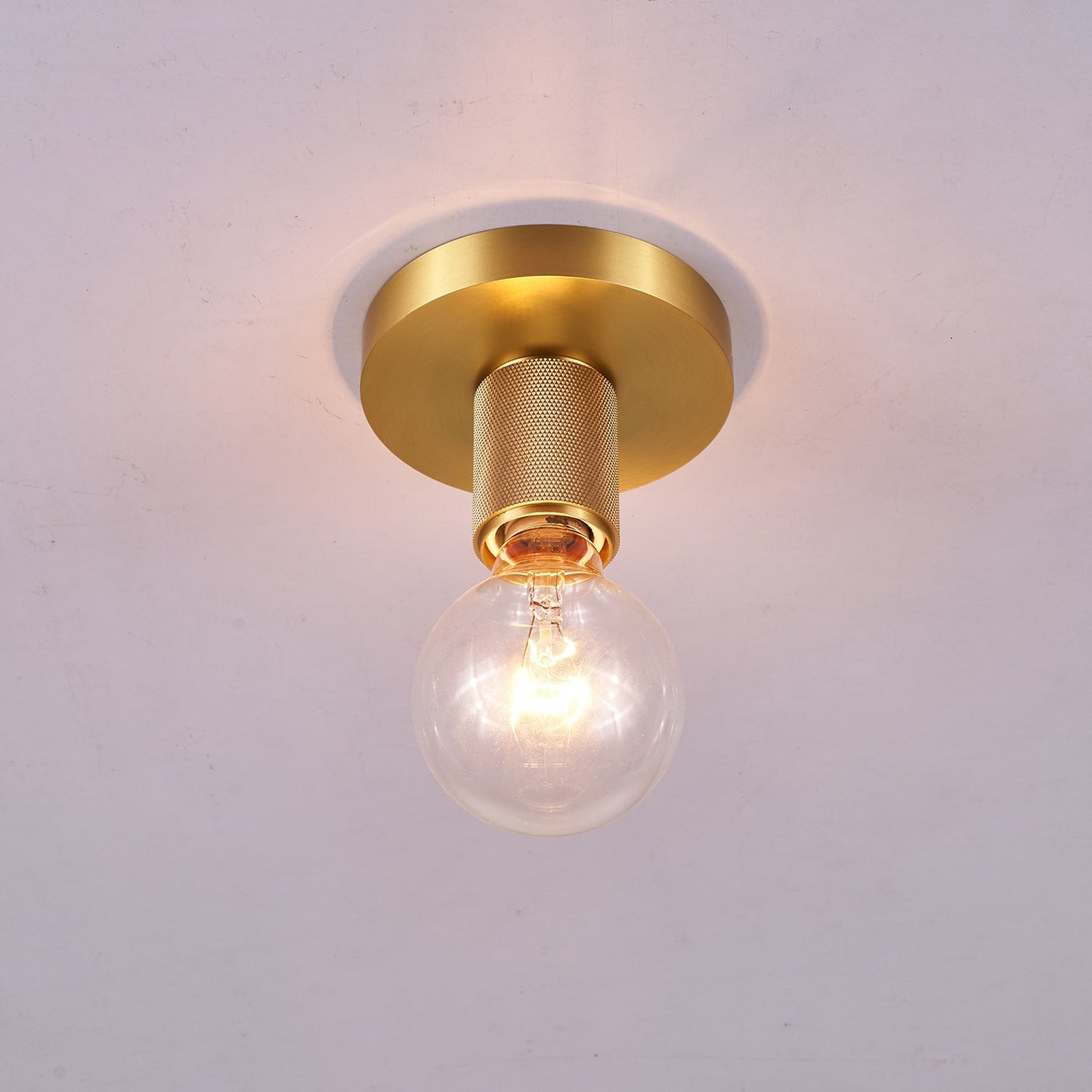Gleam Brass Ceiling Light
