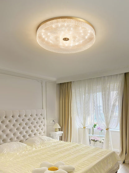 Glimmering Striped Overhead light Ceiling Light