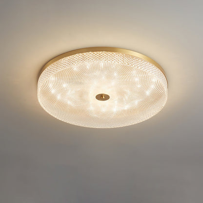 Glimmering Striped Overhead light Ceiling Light